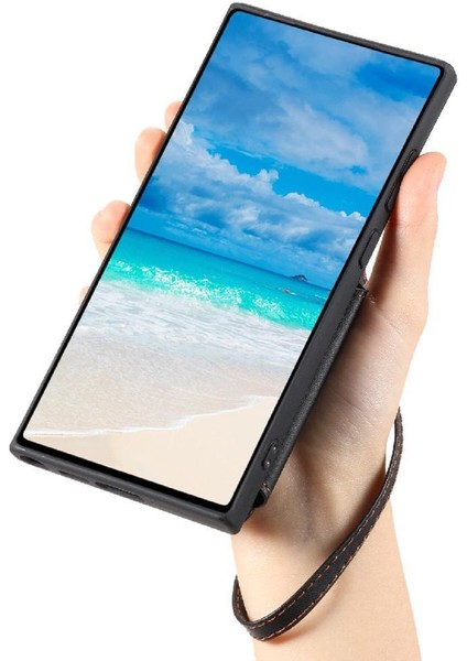 Cüzdan Kılıf Samsung Galaxy Için A52S 5g Flip Folio Kılıf 3 Büyük Kart Rfıd (Yurt Dışından)