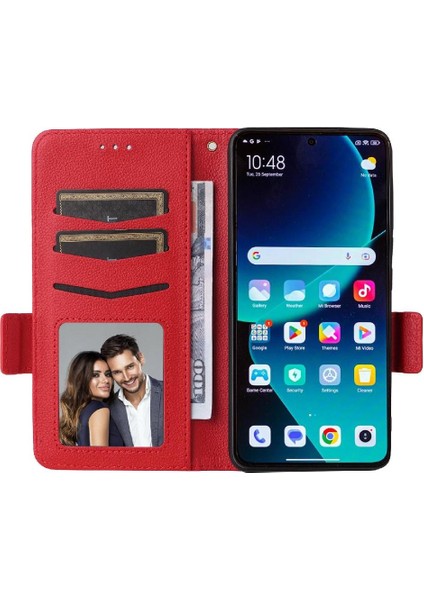 Xiaomi 14T Manyetik Pu Deri Yan Toka Cüzdan Kart Yuvaları Için Flip Case (Yurt Dışından) indirimleri
