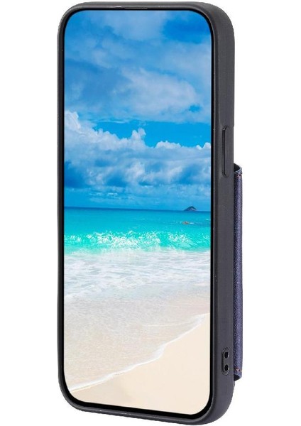 IPhone 15 Için Cüzdan Durumda Artı Rfıd Engelleme Flip Folio Kılıf 3 Büyük Kart (Yurt Dışından)