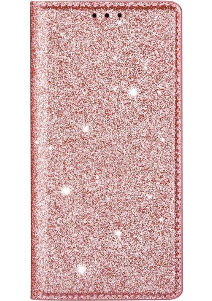 IPhone 16 Için Glitter Flip Case Kart Tutucu Flip Case Cüzdan Pu Deri (Yurt Dışından) indirimleri