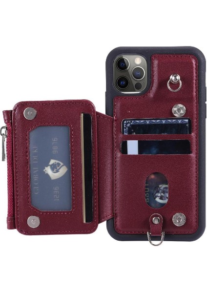 Cüzdan Kılıf IPhone 11 Pro Max 3 Büyük Kart Rfıd Engelleme Flip Folio Pu (Yurt Dışından)