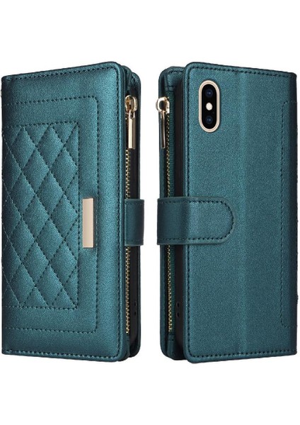 IPhone x Için Flip Case/xs Darbeye Cüzdan Kayış Kart Yuvaları (Yurt Dışından)