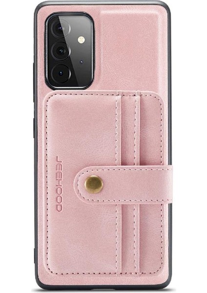 Samsung Galaxy A52 5g Manyetik Cüzdan Kablosuz Şarj Rfıd Için Kılıf (Yurt Dışından)