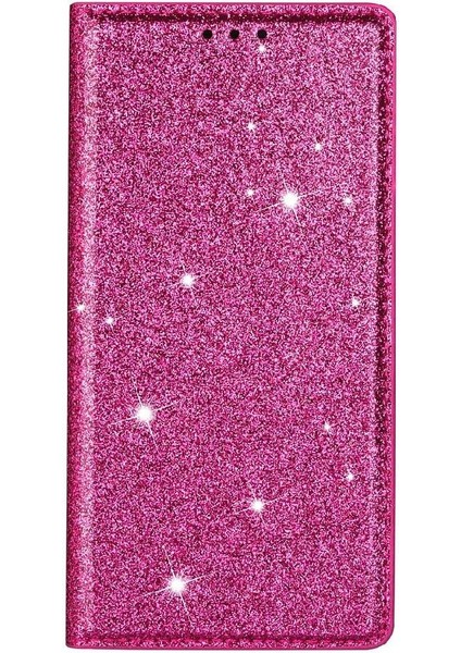 IPhone 13MINI Için Glitter Flip Case/iphone 12 Mini Pu Deri Flip Case (Yurt Dışından)