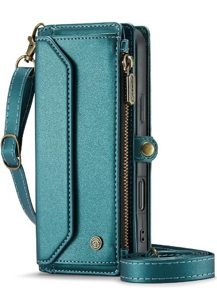 IPhone 16 Için Crossbody Durumda Fermuar Faturaları Yuvası Rfıd Engelleme Cüzdan Kılıf (Yurt Dışından) fiyatları