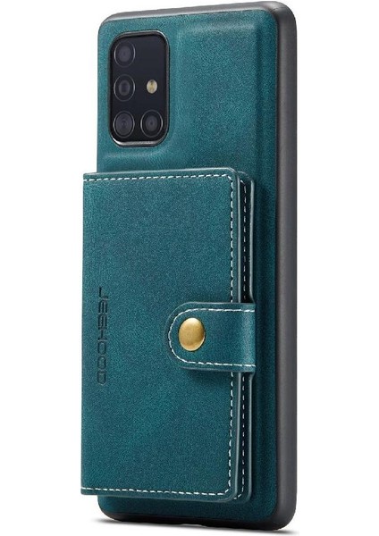 Samsung Galaxy A51 5g Için Kılıf Ayrılabilir Manyetik Tasarım Standı Kart Sahibi (Yurt Dışından)