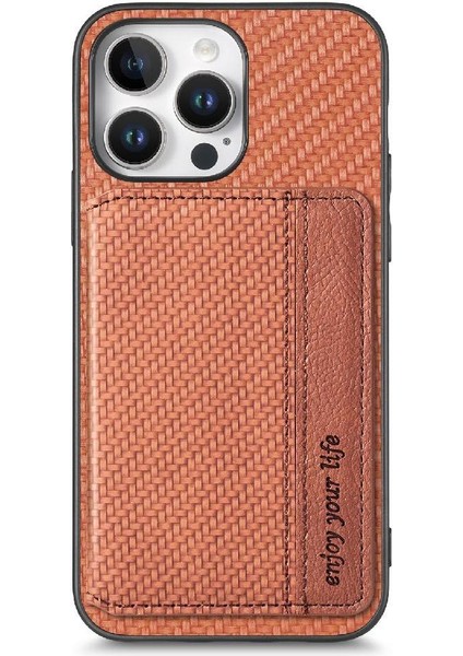 IPhone 16 Için Kılıf Pro Max Komple Kamera Güvenlik Standı Fonksiyonu Rfıd Kart (Yurt Dışından)