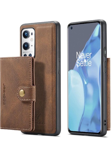 Oneplus 9 Pro Için Kılıf Standı Ayrılabilir Manyetik Tasarım Cardholder Magsafe (Yurt Dışından) fırsatları