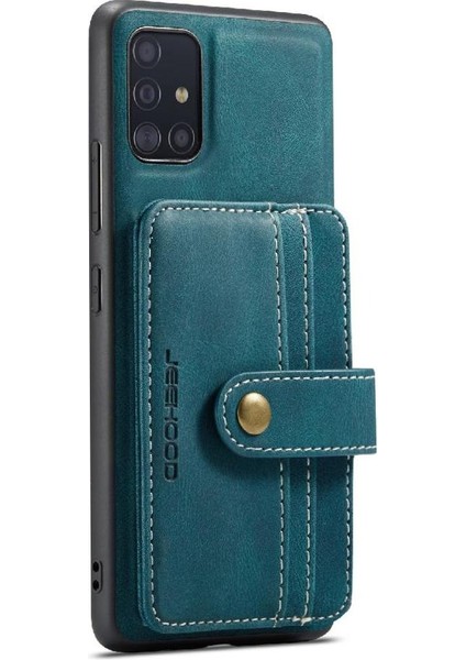 Samsung Galaxy A51 5g Rfıd Engelleme Kablosuz Şarj Cüzdan (Yurt Dışından)