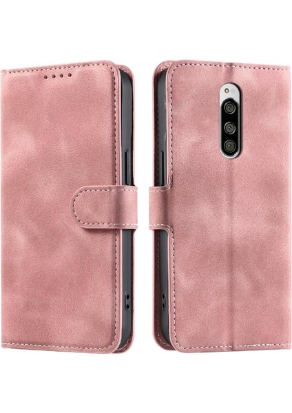 Sony Xperia 1 Için Flip Case Bilek Kayışı Kickstand Cüzdan Kart Yuvaları Pu (Yurt Dışından) indirimleri