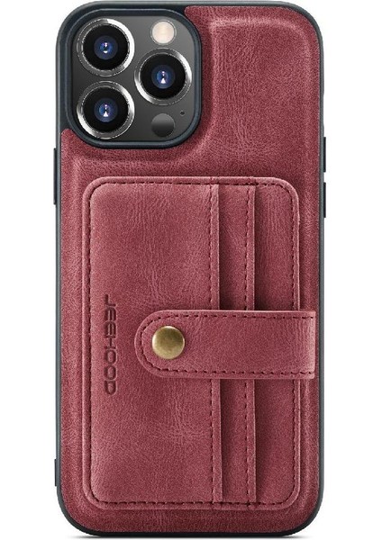 IPhone 14 Pro Max Rfıd Engelleme Manyetik Kablosuz Şarj Için Kılıf (Yurt Dışından)