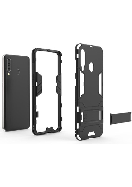 Halka Araba Montaj Kickstand Kılıf Samsung Galaxy A60/M40 Metal Halka Tutucu (Yurt Dışından)