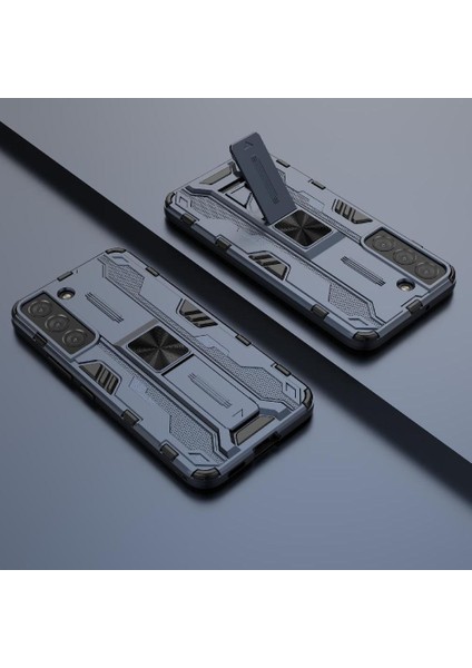 Halka Araba Dağı Kickstand Kılıf Samsung Galaxy S22 5g Askeri Sınıf (Yurt Dışından) indirimleri