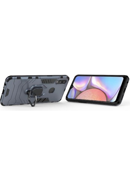 Mays Home1 Halka Araba Dağı Kickstand Kılıf Samsung Galaxy A10S Kickstand Darbeye (Yurt Dışından)