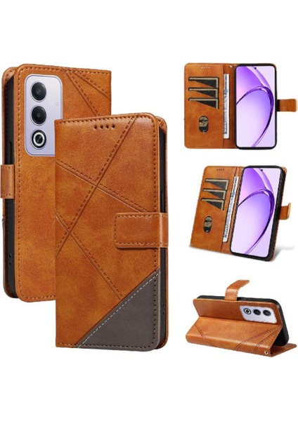 Oppo A3 Pro 5g Deri Telefon Koruma Kılıfı ve Kart Yuvası Için Flip Case (Yurt Dışından)