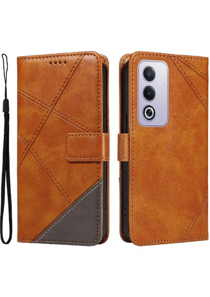Oppo A3 Pro 5g Deri Telefon Koruma Kılıfı ve Kart Yuvası Için Flip Case (Yurt Dışından)