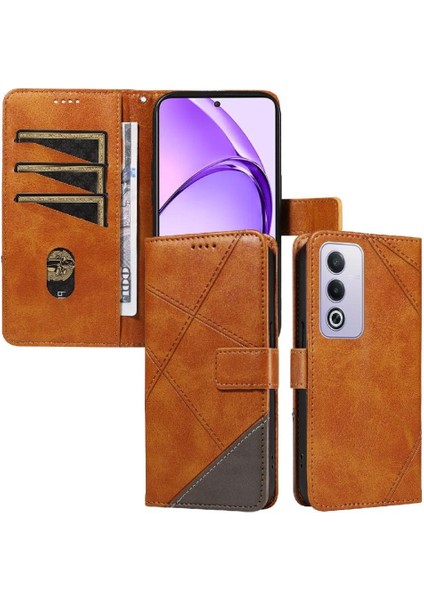 Oppo A3 Pro 5g Deri Telefon Koruma Kılıfı ve Kart Yuvası Için Flip Case (Yurt Dışından)
