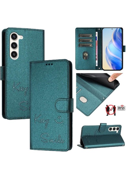 Samsung Galaxy S23 Artı 5g Flıp Kapak Rfıd Engelleme Kart Tutucu (Yurt Dışından)
