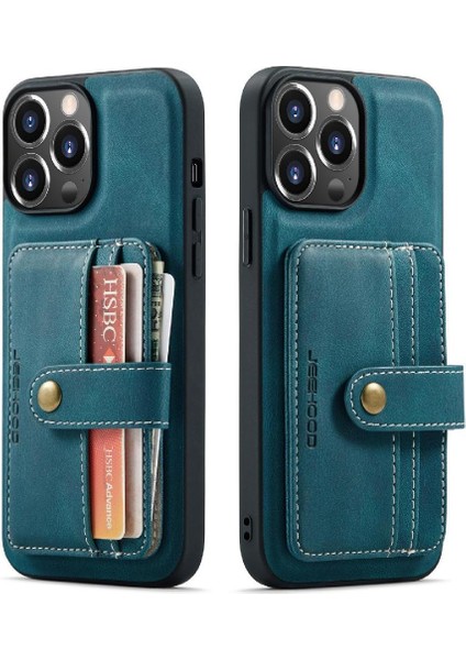 IPhone 14 Pro Cüzdan Kablosuz Şarj Manyetik Rfıd Engelleme (Yurt Dışından)