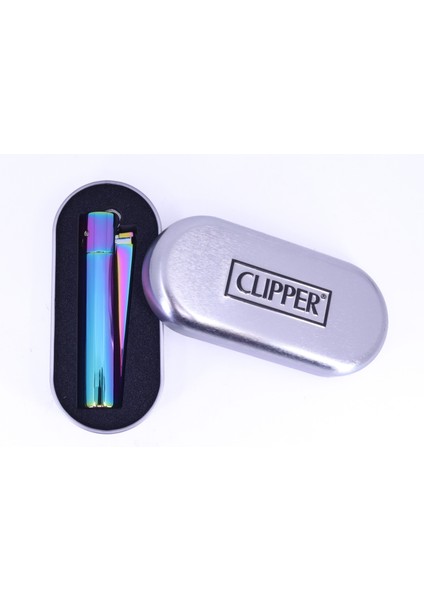Clipper Özel Kutusunda Metal Çakmak - Icy