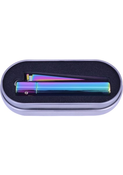 Clipper Özel Kutusunda Metal Çakmak - Icy