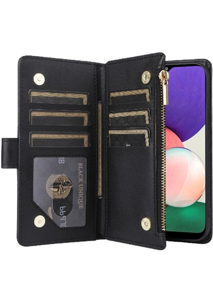 Samsung Galaxy S21 Darbeye Cüzdan Kart Yuvaları Kayış Için Flip Case (Yurt Dışından) modelleri