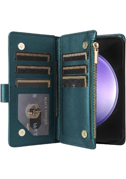 Samsung Galaxy S23 Fe Cüzdan Kayış Darbeye Kart Yuvaları Için Flip Case (Yurt Dışından) fırsatları