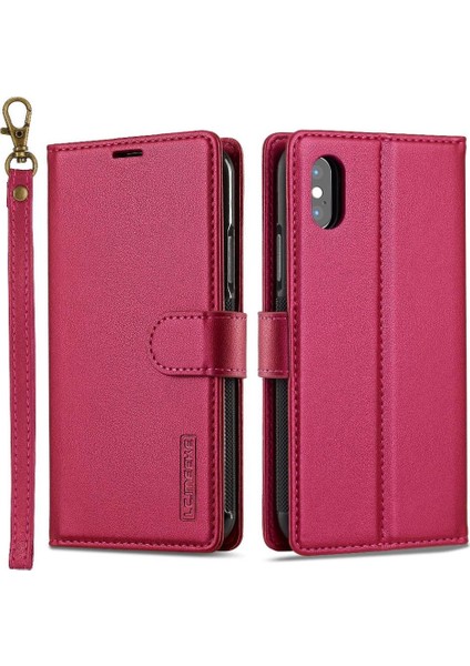 IPhone Xs Max Cüzdan Kılıf Için Flip Case Pu Deri Ayrılabilir 2 In 1 Bölünmüş (Yurt Dışından)