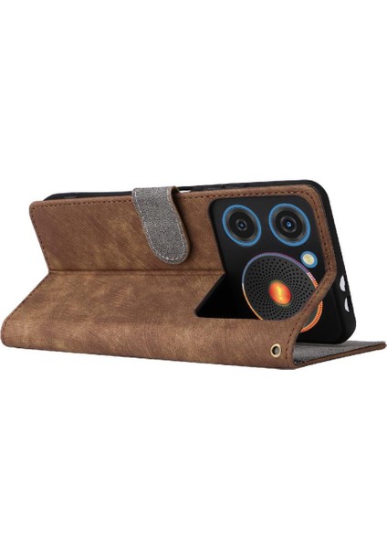 Nubia Müzik Z2353 Pu Deri Kart Yuvaları Kapak Manyetik Kapak (Yurt Dışından) modelleri