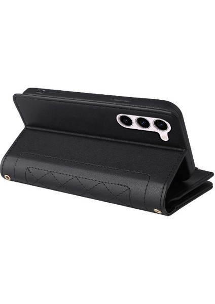 Samsung Galaxy S23 Kart Yuvaları Için Flip Case Kayış Darbeye Cüzdan (Yurt Dışından) fırsatları