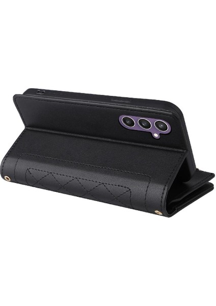 Samsung Galaxy S23 Fe Cüzdan Kayış Darbeye Kart Yuvaları Için Flip Case (Yurt Dışından) fırsatları