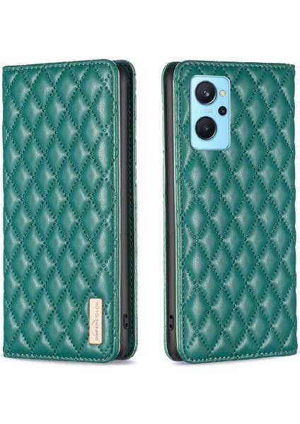 Oppo K10 4g Darbeye Dayanıklı Kart Yuvaları Için Flip Case Tutucu Cüzdan Tam Kapatma (Yurt Dışından)