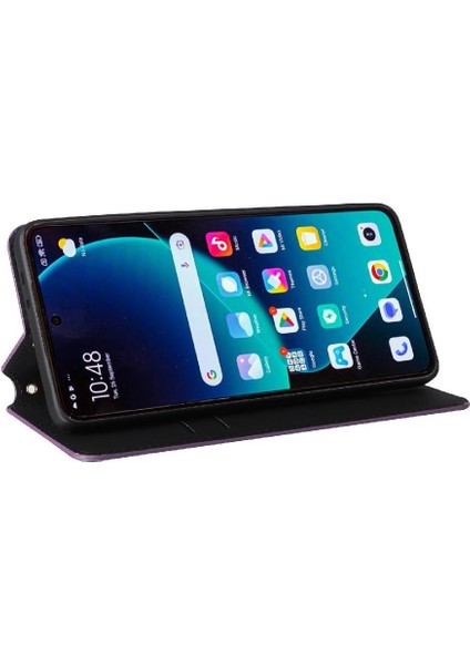 Xiaomi 14T Manyetik Kapatma Kart Yuvaları Için Flip Case Tutucu 3D Desen (Yurt Dışından) fiyatları
