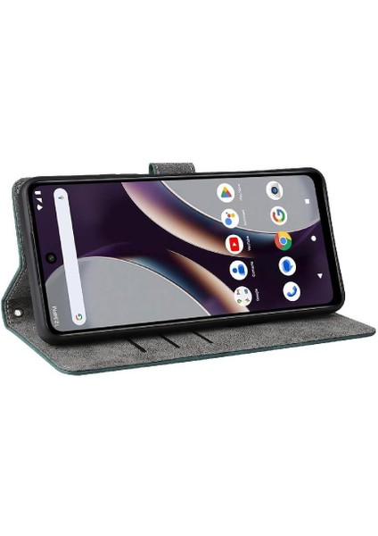 Blu G54 Manyetik Kapatma Kart Yuvaları Için Kılıf Kapak Pu Deri Flip Folio (Yurt Dışından)