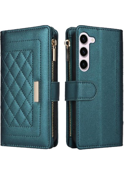 Samsung Galaxy S23 Kart Yuvaları Için Flip Case Kayış Darbeye Cüzdan (Yurt Dışından) modelleri