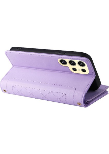 Samsung Galaxy S24 Ultra Cüzdan Kayış Darbeye Kart Yuvaları Için Flip Case (Yurt Dışından) fırsatları