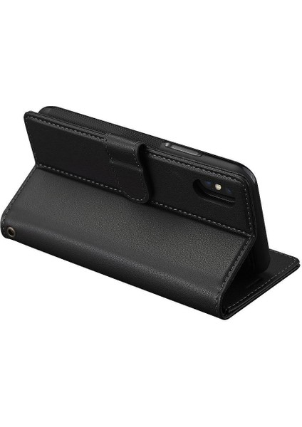 IPhone Xs Max Cüzdan Kılıf Için Flip Case Pu Deri Ayrılabilir 2 In 1 Bölünmüş (Yurt Dışından)