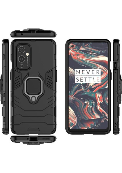 Oneplus 9 Darbeye Dayanıklı Metal Halka Tutucu Için Halka Araba Montaj Kickstand Durumda (Yurt Dışından)