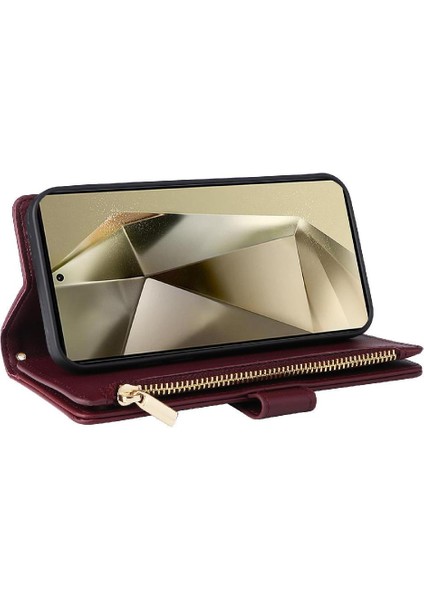 Samsung Galaxy S24 Ultra Cüzdan Kayış Darbeye Kart Yuvaları Için Flip Case (Yurt Dışından) fırsatları