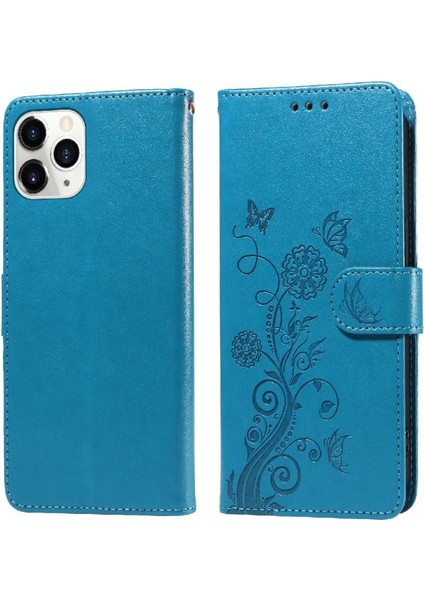 IPhone 11 Pro Için Flip Case Çiçek Cardyuvaları Deri Flip (Yurt Dışından)