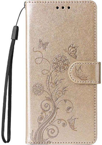 IPhone 14 Için Flip Case Pro Max Cardyuvaları Çiçek Flip Deri (Yurt Dışından)