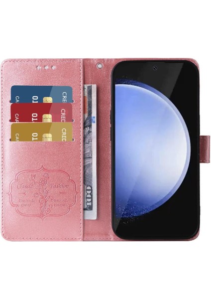 Samsung Galaxy S24 Fe Flip Cardyuvaları Çiçek Deri Için Flip Case (Yurt Dışından) indirimleri