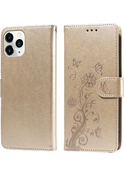 IPhone 11 Pro Için Flip Case Çiçek Cardyuvaları Deri Flip (Yurt Dışından)