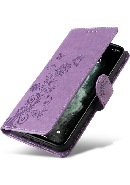 IPhone 11 Pro Max Cardyuvaları Çiçek Deri Flip Case Için Flip Case (Yurt Dışından)