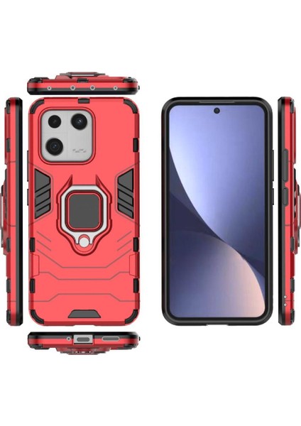 Halka Araba Montaj Kickstand Durumda Xiaomi 13 Için Kickstand Askeri Sınıf Metal (Yurt Dışından)