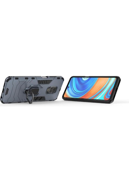 Halka Araba Montaj Kickstand Durumda Xiaomi Redmi Not 9 Için Pro Kickstand Sınıf (Yurt Dışından) modelleri