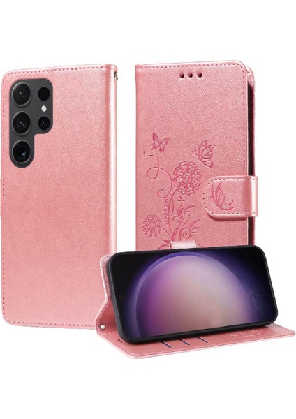 Samsung Galaxy S24 Için Flip Case Ultra Flip Deri Cardyuvaları Çiçek (Yurt Dışından) indirimleri