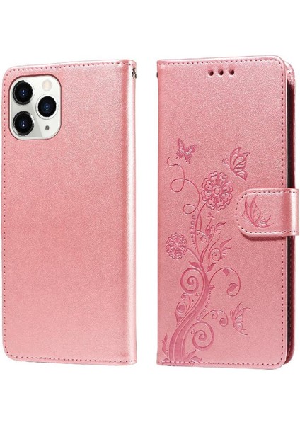 IPhone 11 Pro Max Cardyuvaları Çiçek Deri Flip Case Için Flip Case (Yurt Dışından)