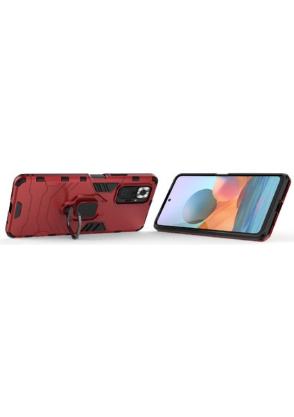 Halka Araba Montaj Kickstand Vaka Xiaomi Redmi Not 10 Için Pro Max Darbeye (Yurt Dışından) fiyatları