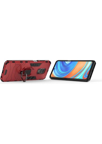 Halka Araba Montaj Kickstand Durumda Xiaomi Redmi Not 9 Için Pro Kickstand Sınıf (Yurt Dışından) fırsatları
